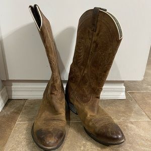 Ariat Womens 10010970 MAGNOLIA Sunflower Stitch Womens Western Cowboy Boots